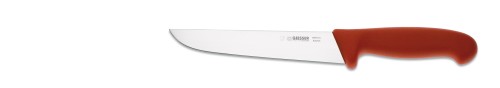 Schlachtmesser, schmale Form 18 cm, rot Giesser - Made in Germany