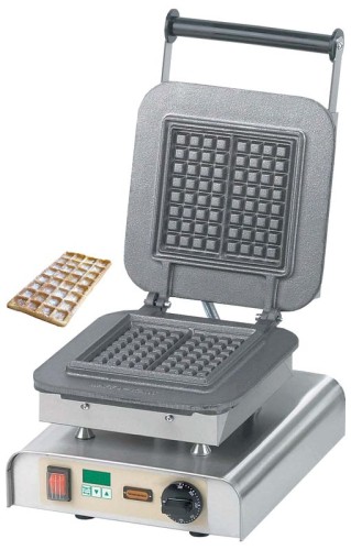 NEUMÄRKER Waffeleisen Kant I mit Digitaltimer, Backplatten Grauguss 310x340x250 mm