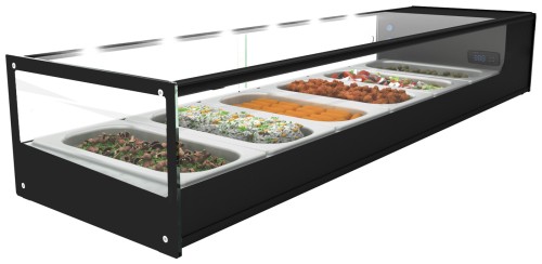 Neumärker Kühlvitrine Logic 6, 6x 1/3 GN x 40 mm