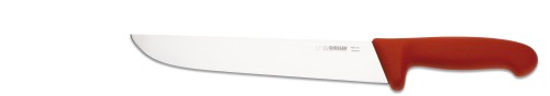 Schlachtmesser, schmale Form 24 cm, rot Giesser - Made in Germany