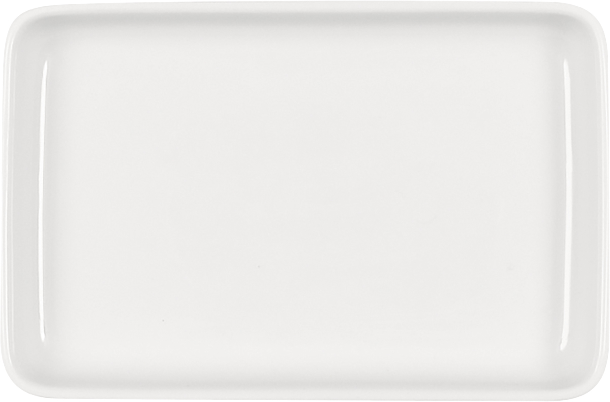 Schale rechteckig stapelbar 18x12 cm/0,50l Höhe: 3,7 cm von BAUSCHER