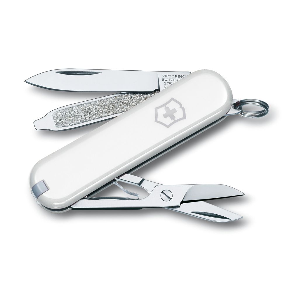 Victorinox Classic Taschenmesser SD, weiss gross Blister