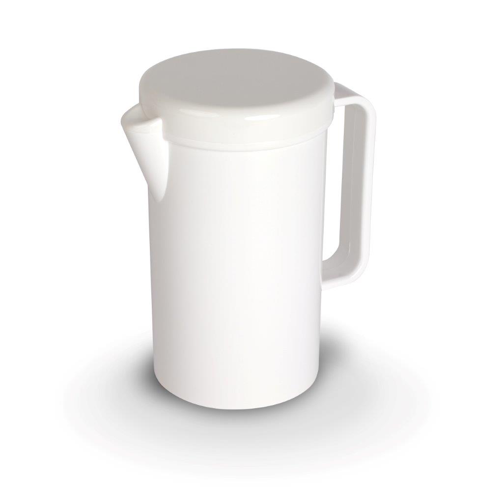 Kinderzeug Kanne LUKAS 1,3 l mit Deckel, weiss