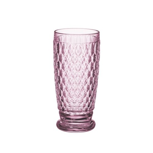 Villeroy & Boch Boston coloured Longdrinkglas rose, Inhalt: 0,4 l, Durchmesser: 7,4 cm