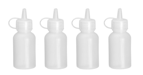 Mini-Saucenspender - 4er-Set, 0,03L, Transparent, 30x(H)85mm