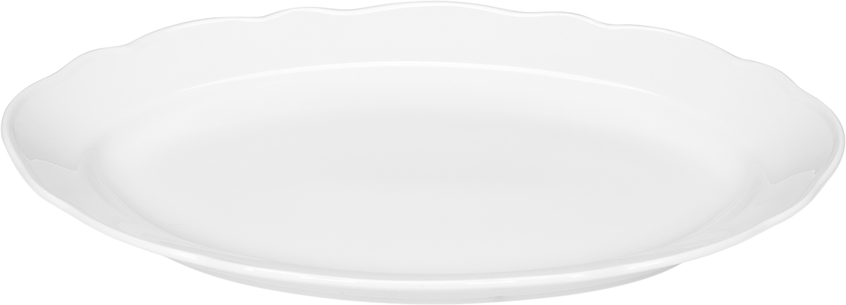 Marie Christine Platte oval Fahne 35x23 cm Höhe: 4,6 cm von BAUSCHER