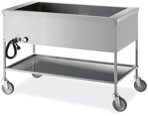 ETERNASOLID® Bain Marie “HEATINGSTAR” ES1395, 1/1 GN, fahrbar