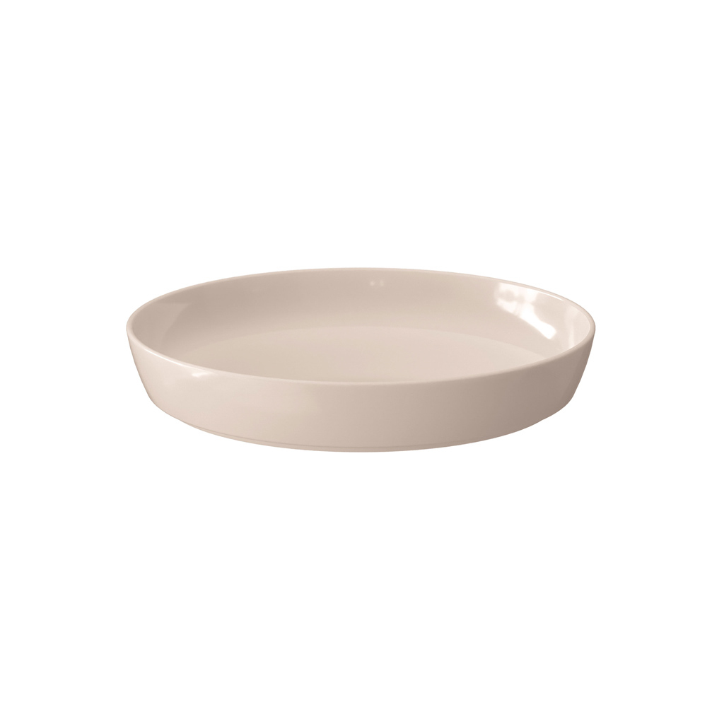 Villeroy und Boch Schale flach beige - Maße: 24 x 4 cm / Inh.: 240 L / Ser.: Iconic La Boule beige