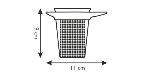 Teesieb mit Deckel TEO