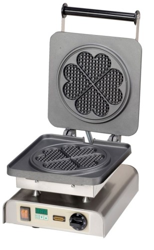 NEUMÄRKER Waffeleisen Sunny I mit Digitaltimer, Aluminiumplatten beschichtet 310x340x250 mm