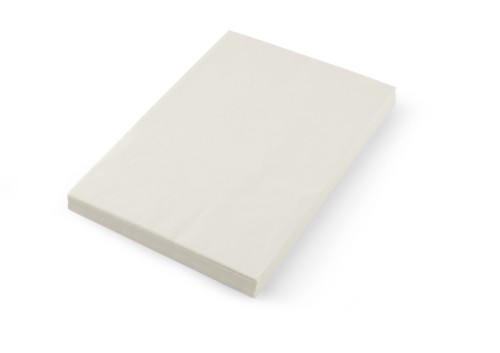 Einschlagpapier, fettresistent, neutral, 263x380 mm, abgepackt per 500 Blatt