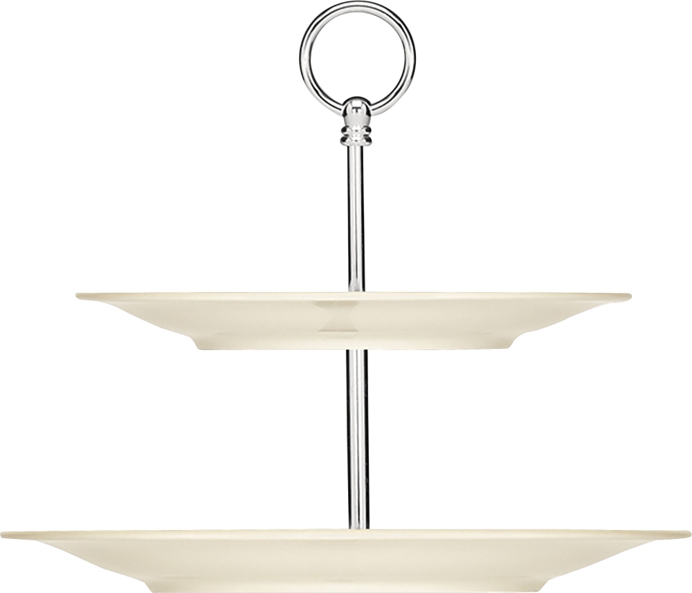 BAUSCHER raffinesse Etagere Teller flach 2-fach