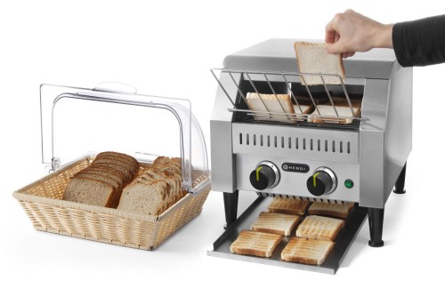 Hendi Durchlauf-Toaster doppelt Schwarz doppelt 230V 2240W