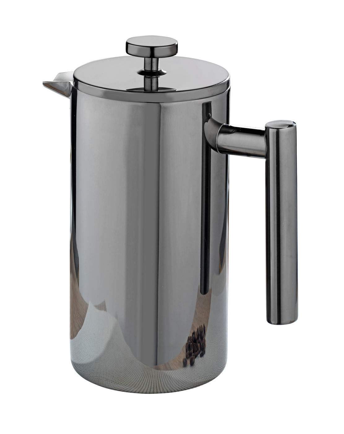 Kaffeebereiter OXFORD, 1 Liter, Edelstahl mit schwarzer PVD-Beschichtung.