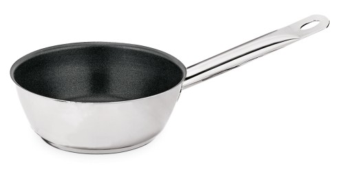 Sauteuse. Chromnickelstahl 18/10. mit PTFE Antihaftbeschichtung.