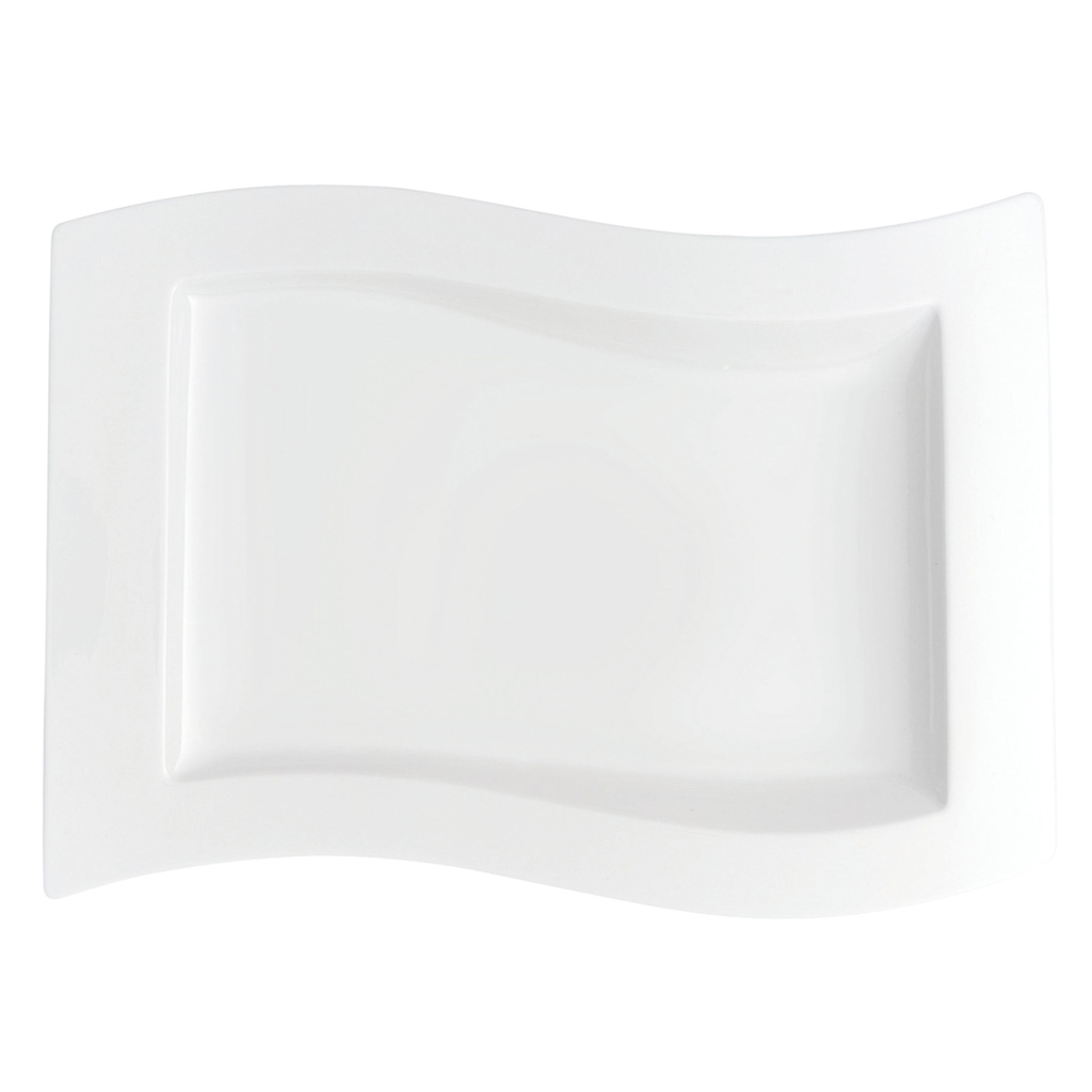 Villeroy und Boch Gourmetteller - Maße: 33 x 24 cm / Ser.: NewWave