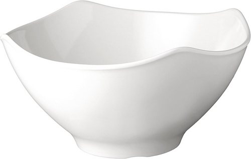 Schale -GLOBAL BUFFET- 32 x 32 cm, H: 16,5 cm Melamin, weiß, 4,5 Liter spülmaschinengeeignet stapelbar nicht
