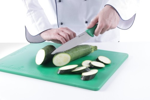 HENDI Kochmesser - 180/320 mm Klinge 2,5 mm Stärke