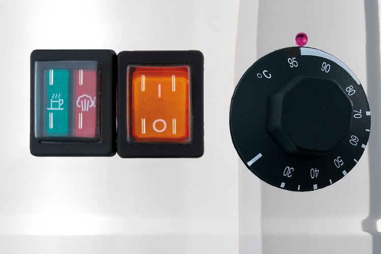 Hogastra Heißwasserautomat für 2-15 L Höhe: 49 cm, Durchmesser: 28 cm Hotspot HWT 15