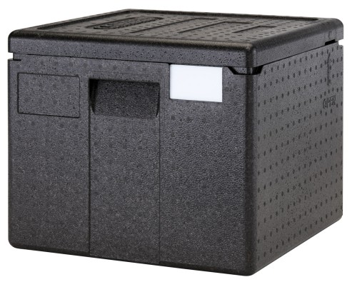 Cam GoBox Toplader Pizza Transportbox EPPZ35265, Höhe 26,5 cm - 6 Pizzen 33 x 33 X 4 cm von Cambro