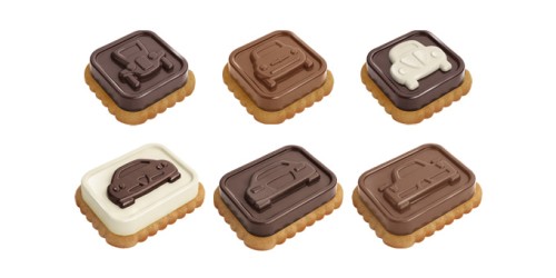 Schokoladenformen DELICIA SILICONE, autos