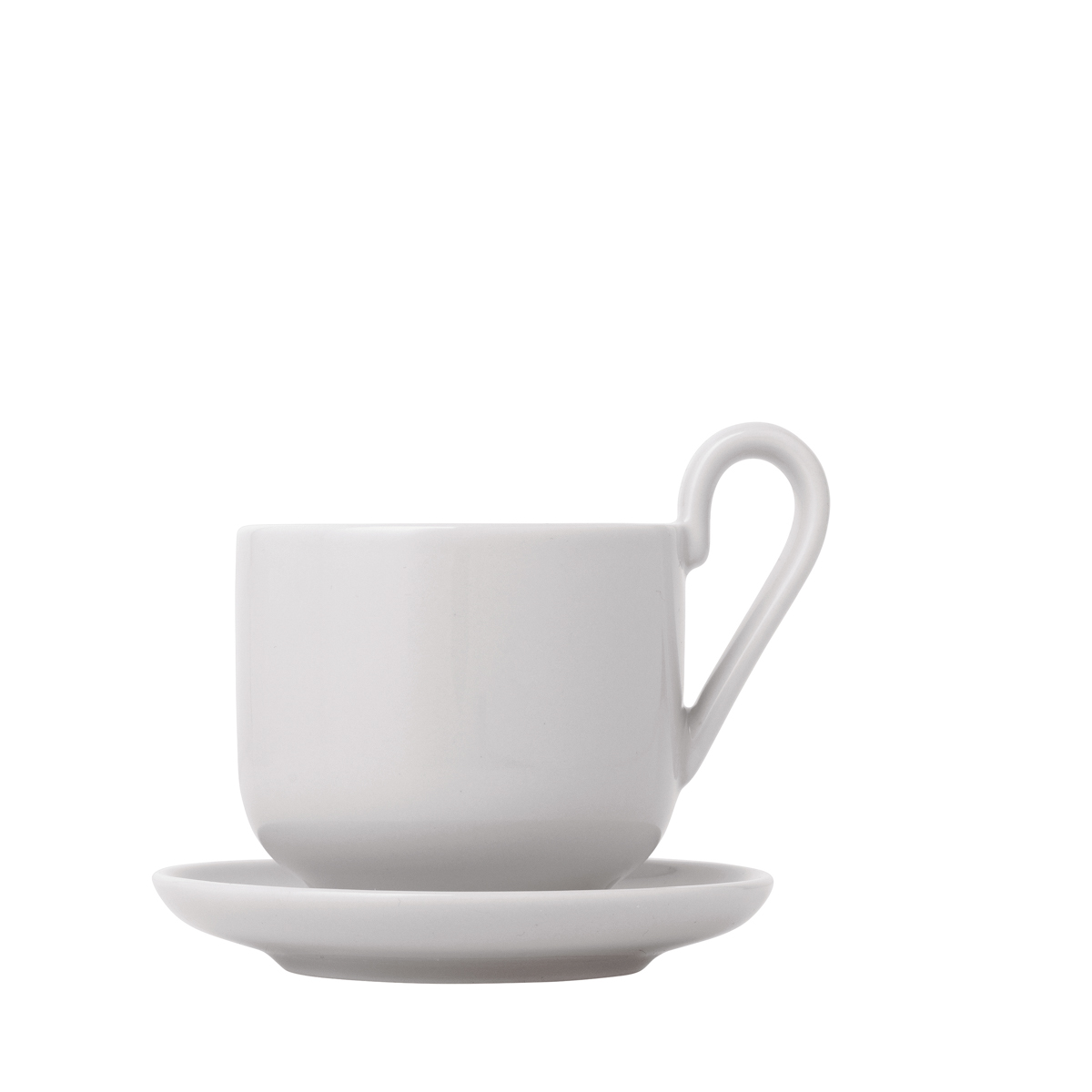 Set 2 Espressotassen -RO- Nimbus Cloud, Ø 6 cm, Ø 9 cm. Material: Porzellan. Von Blomus.