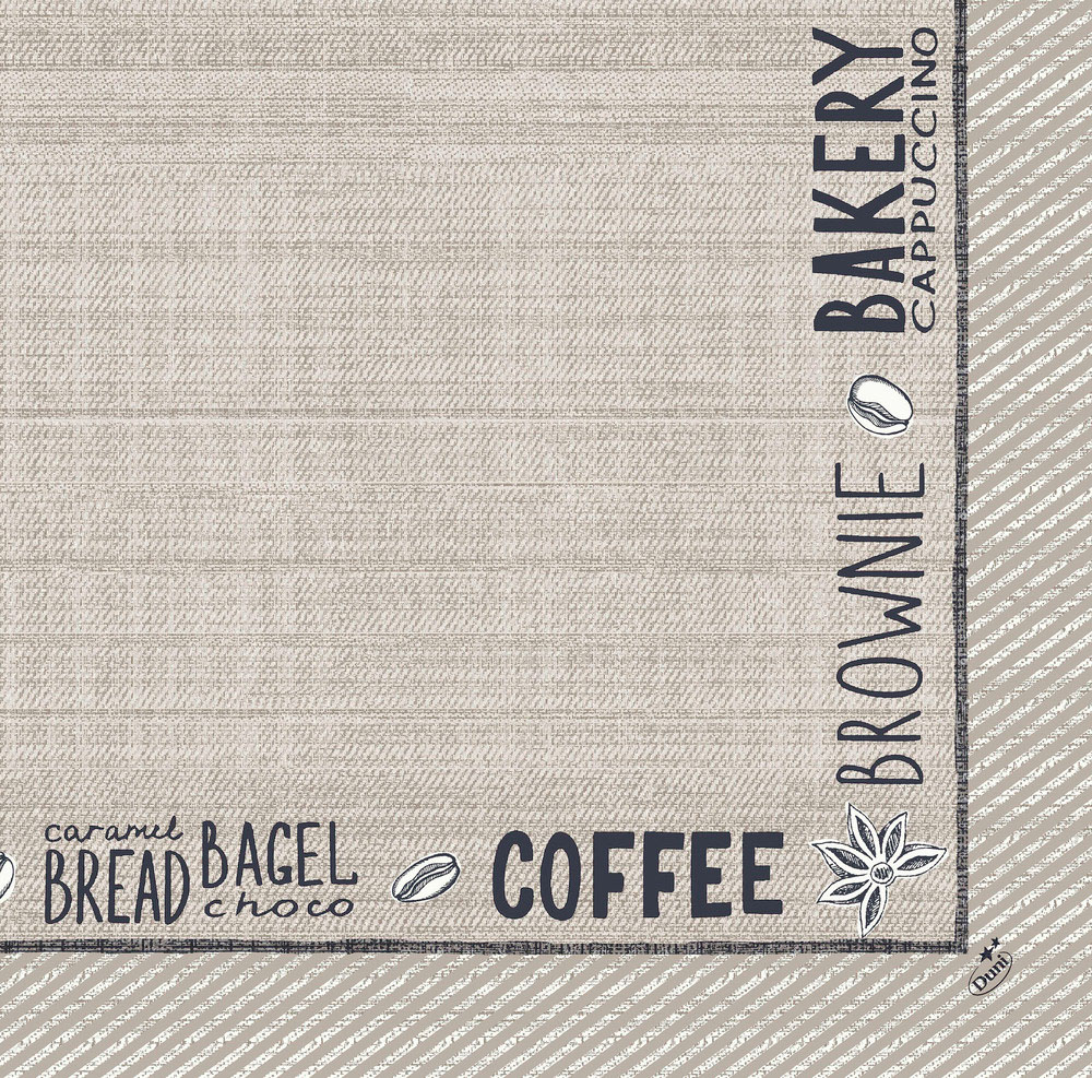 DUNI Dunisoft-Servietten 40 x 40 cm, Bakery