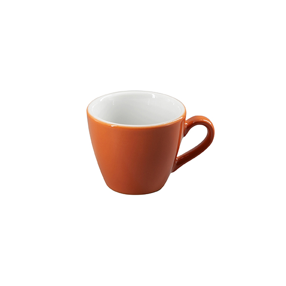 Obertasse 0,10 l - Form: Table Selection - Dekor 66276 orange-braun - aus Porzellan. Hersteller:
