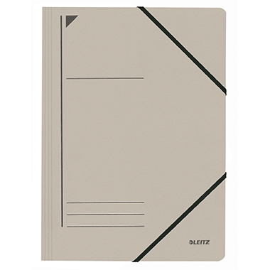 Leitz Eckspanner DIN A4 100  Primärkarton grau