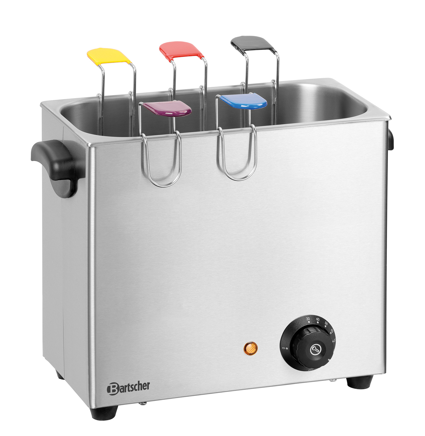 Bartscher Eierkocher EH6 | Höhe Becken: 200 mm |Maße: 36,5 x 22 x 29,0 cm. Gewicht: 4,3 kg