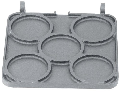 NEUMÄRKER Blinis Backplattensatz für Backsystem antihaftbeschichtetes Aluminium