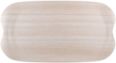 Roltex Speisetablett Earth Wave, 43 x 23 cm, helles Holz