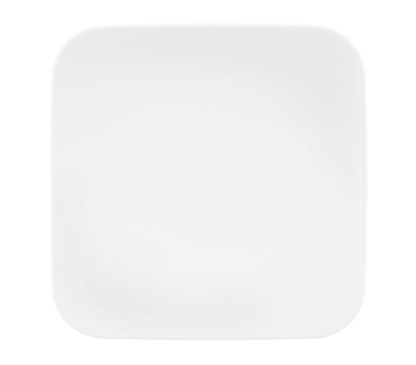 Seltmann Coupteller flach, eckig, Form: Coup Fine Dining - uni weiss Maß: 22 x 22 cm