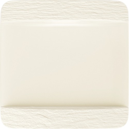 Villeroy & Boch Teller quadratisch, 28 x 28 x 2 cm, Serie The Rock White Glacier