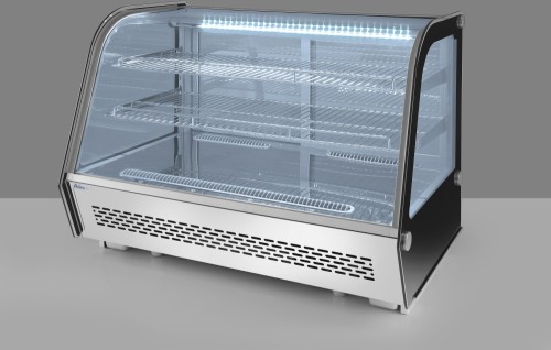 HENDI Aufsatz Auslagevitrine - 230 V - 160 W - 850x568x(H)686 mm