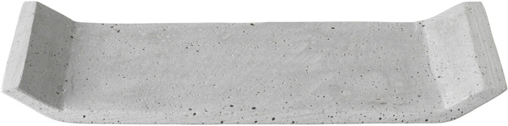 BLOMUS Dekoablage - Light Grey, H 2,5 cm, B 30 cm, T 12,5 cm -