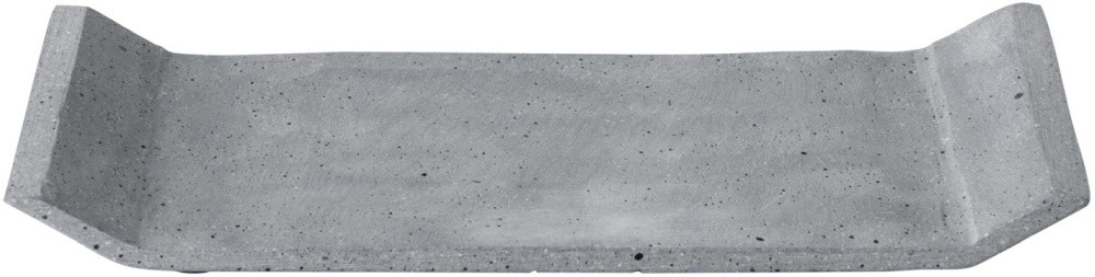 BLOMUS Dekoablage - Dark Grey, H 2,5 cm, B 30 cm, T 12,5 cm -