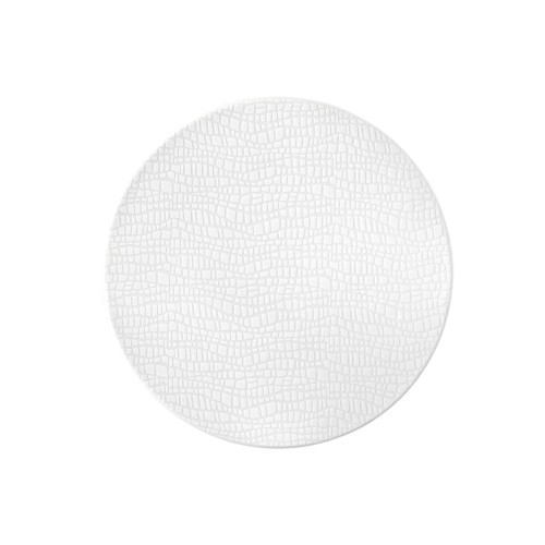 Seltmann Brotteller rund 16,5 cm, rund, Form: Life, Dekor: 25676 Fashion luxury white, hohe Kantenschlagfestigkeit, Made in Germany