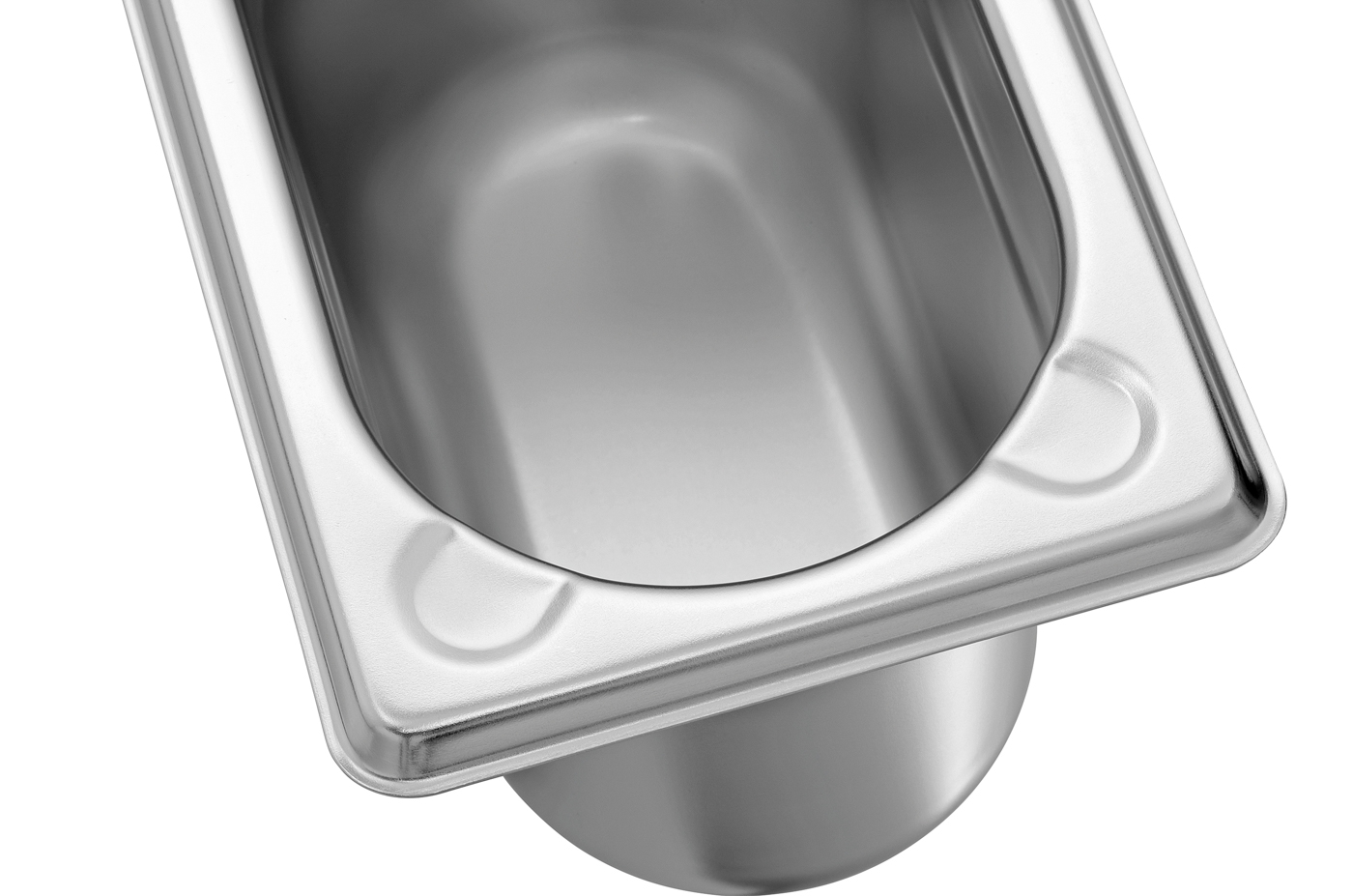 Bartscher GN-Behälter, 1/9GN,T100, Basic Line |Ausführung: Ohne Perforation | Maße: 17,6 x 10,8x 10,0 cm. Gewicht: 0,1 kg