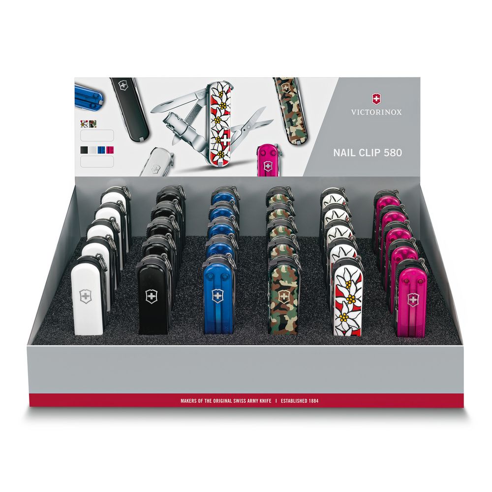 Victorinox Nail Clip 580 Set, 30-teilig