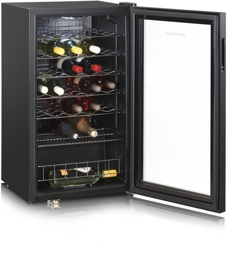 SEVERIN Weintemperierschrank, 33 Flaschen KS 9894