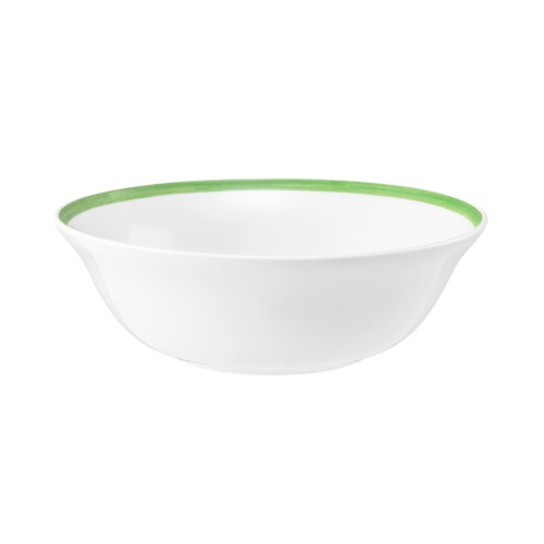 Seltmann Schüssel rund 21 cm, rund, Form: Community, Dekor: 57394 Pinselband 7, hohe Kantenschlagfestigkeit, Made in Germany