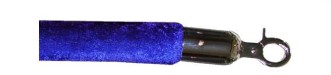 Mebu Samt-Seil für Absperrständer 160cm lang in der Farbe blau