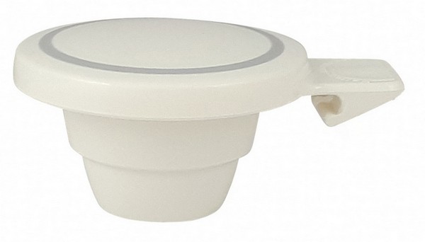 Ersatzdeckel für Isolierkanne Thermoboy 0,3 Liter weiss von Helios Spülmaschinenfest