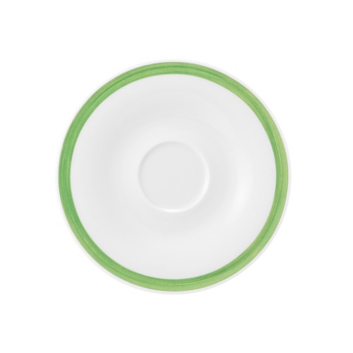 Seltmann Untere zur Moccatasse 13,5 cm, rund, Form: Community, Dekor: 57394 Pinselband 7, hohe Kantenschlagfestigkeit, Made in Germany