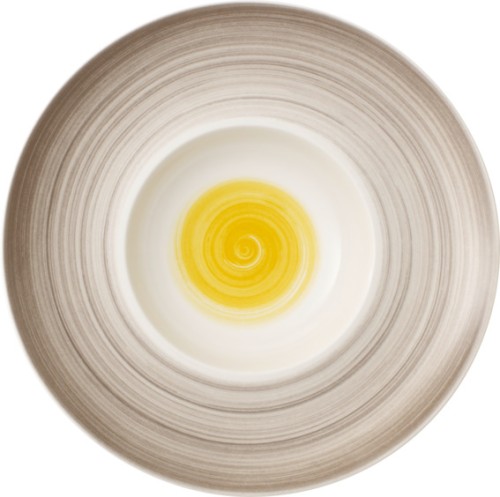 Villeroy & Boch Teller tief, 29 cm, Serie Amarah Date Flower, Inhalt: 0,32 Liter