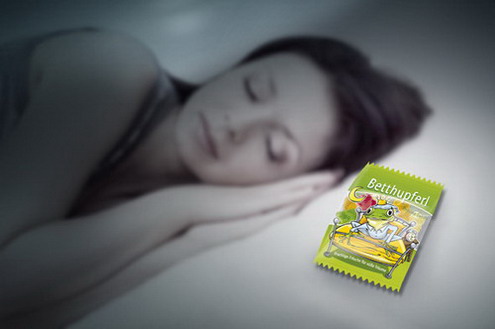 Hellma Fruchtgummi à 10 g Betthupferl Inhalt: 100 Stk. in Runddose