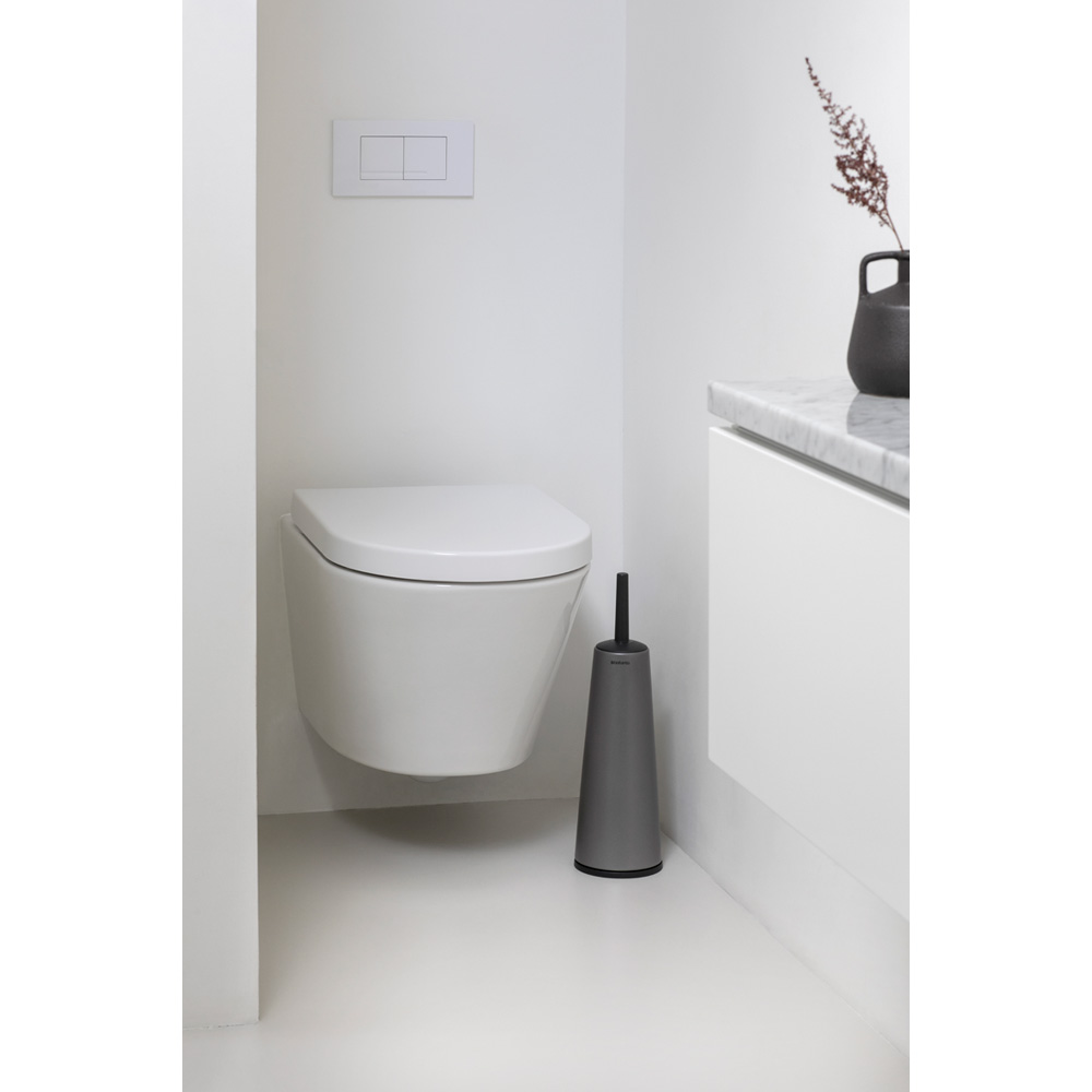 Brabantia WC-Garnitur  Bürste Platinum