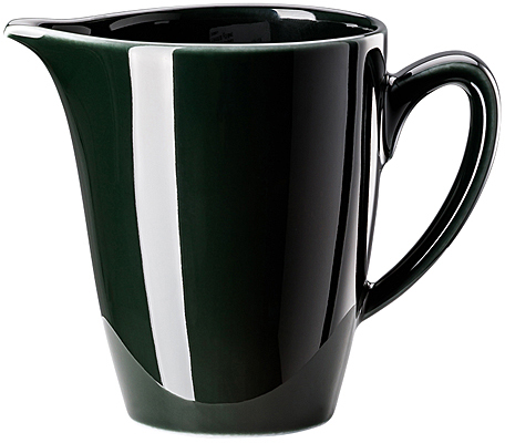 Mesh Colours Forest (Dunkelgrün) von Rosenthal, Milchkännchen, aus Porzellan