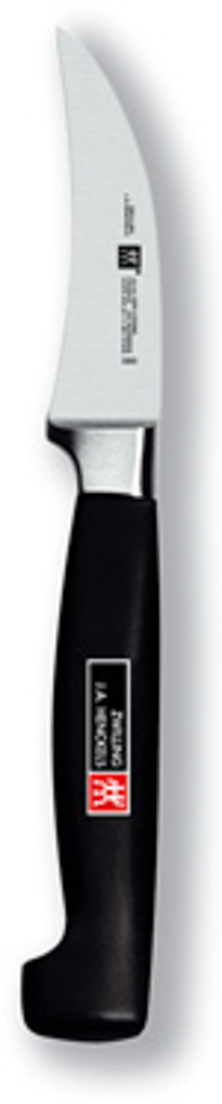 Schälmesser 18 cm Zwilling - 4 Sterne Griff: Polypropylen, schwarz